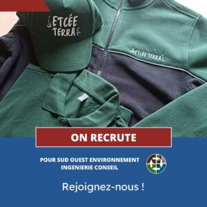 visuel de recrutement sud-ouest environnement ingénierie conseil